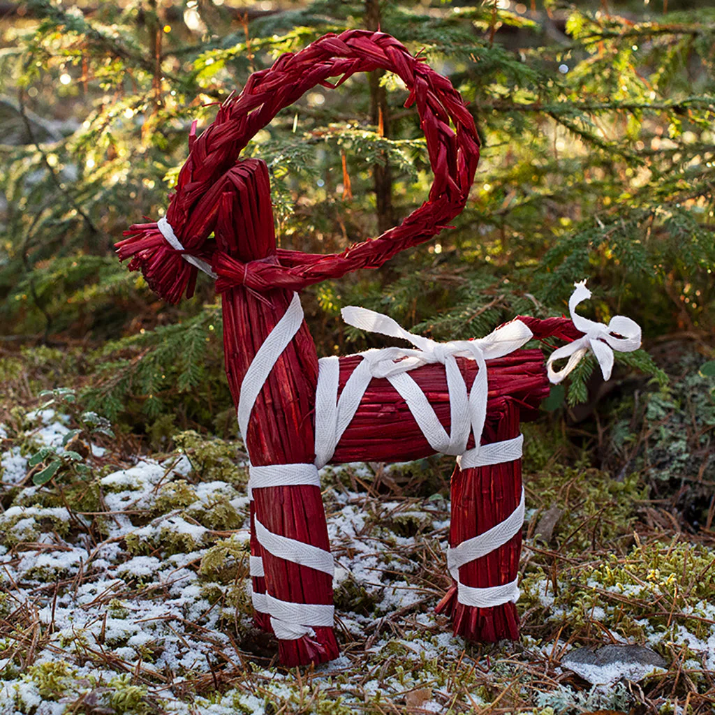 Yule Goat, Large, Red