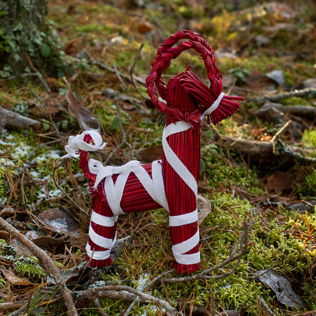 Yule Goat, Medium, Red